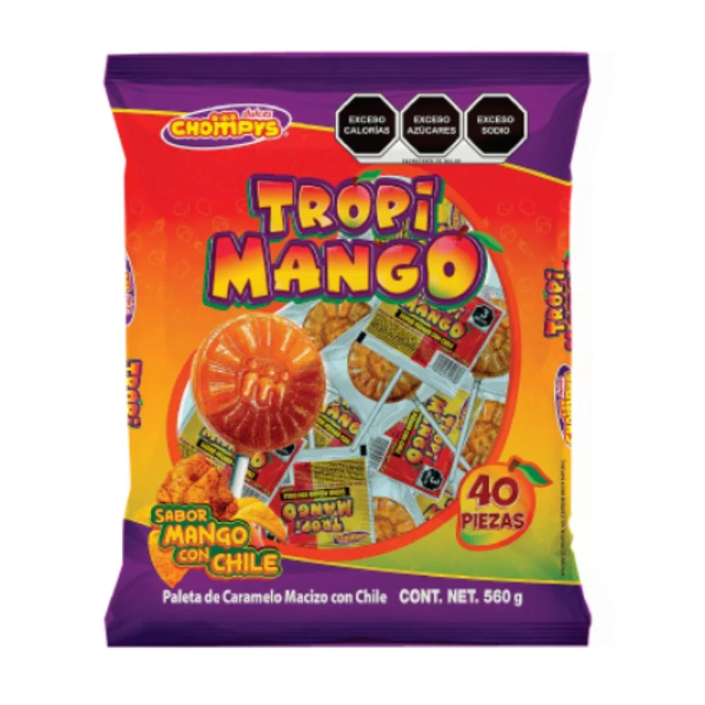 Paletas de pina con chile